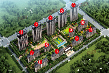 城国仕山毛坯房出售一手合同可分期